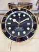Clone Rolex Submariner Wall Clock - Rose Gold Green Dial (2)_th.jpg